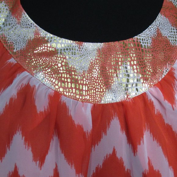 Chevron Patterned Blouse - Picture 11 of 11